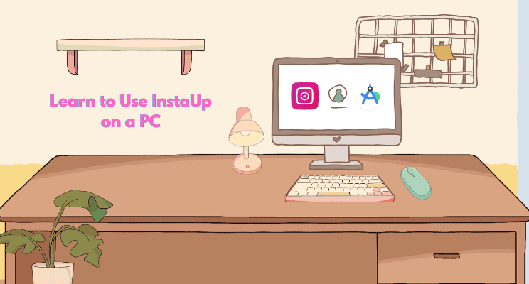 Use InstaUp on PC